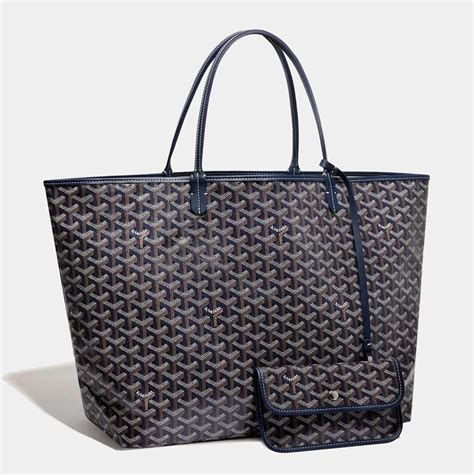 Navy Goyardine Saint